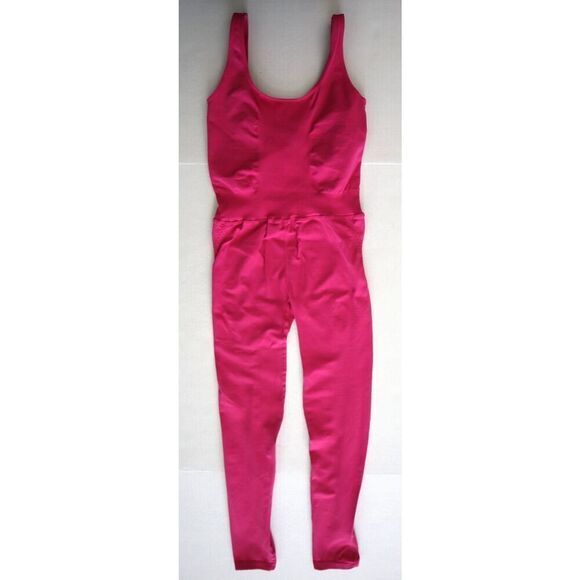 FP Movement OB1223110 Women's Sz M/L Berry/LT Purple Good Karma Jumpsuit - Picture 1 of 11